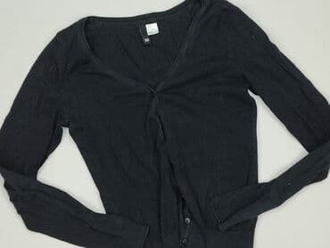 sweter z dekoltem v: H&M, Kardigan damski, S — 1
