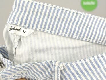 Women: Beloved, Material trousers for women, size XL (EU 42) — 5