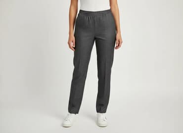 buty do garnituru badura: Spodnie materiałowe damskie, rozmiar S — 5