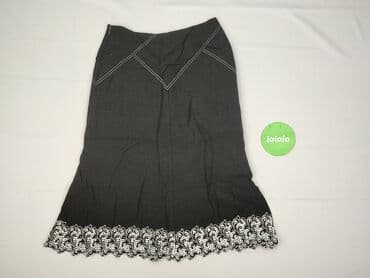 czarne spódnice rozkloszowane midi: Spódnica damska, rozmiar S — 4