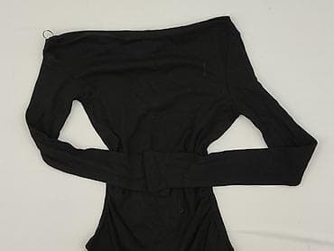 czarne bluzki plus size: PULL&BEAR, Bluzka damska, rozmiar S — 1