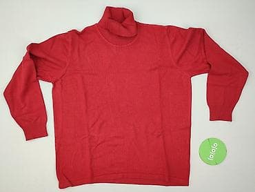 niebieski sweter: Golf damski, rozmiar 2XL — 2