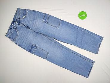 jeansy cargo: Sinsay, Spodnie cargo damskie, rozmiar S — 2