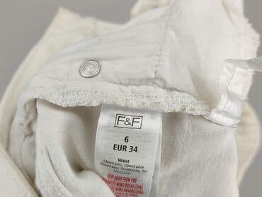 spodenki rozkloszowane skorzane: F&F, Szorty damskie, rozmiar XS — 4