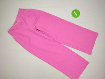 bluzka do różowych spodni: Material trousers for women, size S — 3