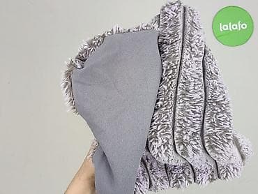 Dom i ogród: Szary, pluszowy dywanik/wycieraczka łazienkowa - Miękki, puszysty — 4