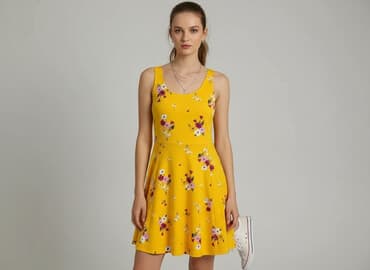 botki wiosenne do sukienki: Divided, Women`s dress, size S — 1