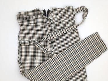 kapcie klapki: Spodnie materiałowe damskie, rozmiar S — 1