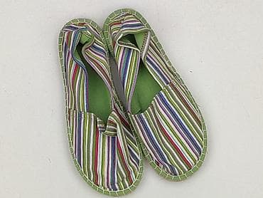 sprandi pandy: Damskie espadryle w paski, rozmiar 36 - Model: wsuwane espadryle - — 1