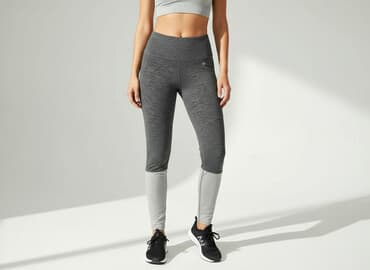 grafitowe legginsy damskie: Legginsy Sportowe damskie, rozmiar S — 6