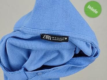 bluzki basic w paski: Zara, Damska koszulka polo, rozmiar S — 5