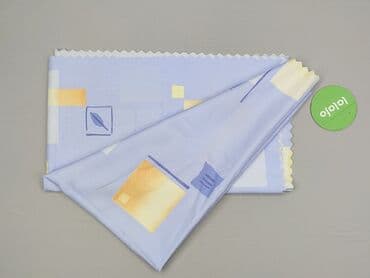 obrus 150x100: Tkanina 130 x 110, kolor - Błękitny, stan - Bardzo dobry — 2