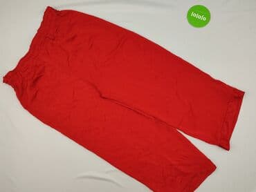 czerwone sandały na słupku ccc: Spodnie 3/4 damskie, rozmiar M — 2