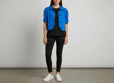 mohito marynarka niebieska: Marynarka damska, rozmiar M — 6