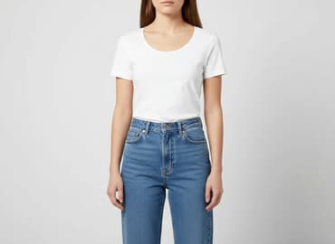 bawełniane t shirty: T-shirt damski, rozmiar S — 5