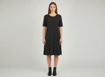 kozaki do sukienki midi: Sukienka damska, rozmiar L — 6