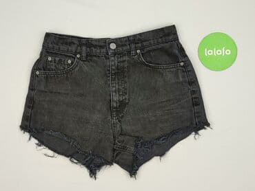 spodenki jeansowe z wysokim stanem pull and bear: PULL&BEAR, Szorty damskie, rozmiar S — 3