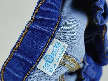 t shirt basic oversize: Spodnie jeansowe, So cute, 1.5-2 lat, 92, stan - Idealny — 4