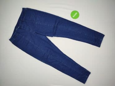 jeansy plus size wysoki stan: Leggings, Jeansy damskie, rozmiar L — 2