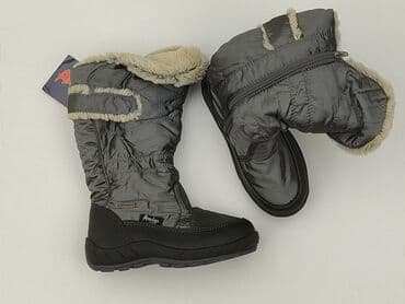 sukienka i kozaki stylizacje: Śniegowce, 30, stan - Idealny — 1