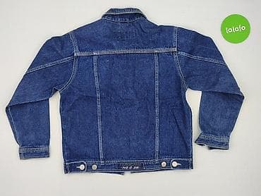 jeansy pull and bear: Dziecięca kurtka jeansowa, 10 lat, 134-140 cm, C&A, stan - Bardzo dobry — 3