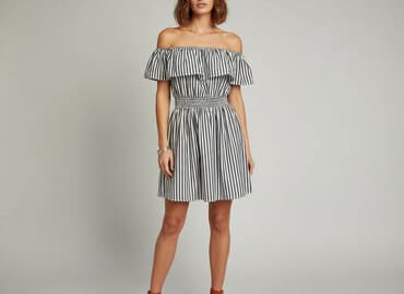 sukienka opadajace ramiona: Sukienka damska, rozmiar S — 1