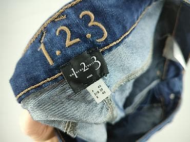 rwane jeansy: Jeansy damskie, rozmiar M — 4