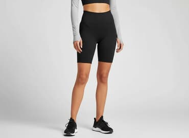 koszulki treningowe barcelony: H&M Sport, Legginsy Krótkie damskie, rozmiar XS — 6