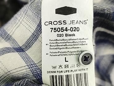 cropp biala bluza: Cross Jeans, Koszula damska, rozmiar L — 6