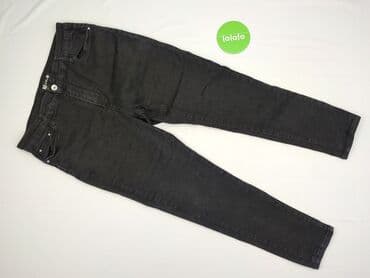 srebrne legginsy: M.Sara, Jeansy damskie, S — 2