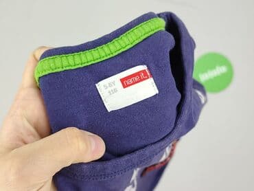 krótkie spodenki niemowlęce 74: T-shirt, Name it, 5-6 years, 110-116 cm, condition - Perfect — 4