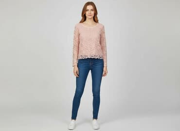 spódnica z bluzka na wesele: FB Sister, Women's blouse, size 2XS — 1