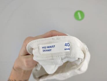 spodnie dżinsowe sinsay: Sinsay, Jeansy damskie, rozmiar M — 4