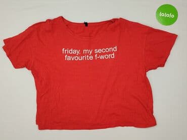 koszulki z glupimi napisami: Sinsay, T-shirt damski, rozmiar XL — 2