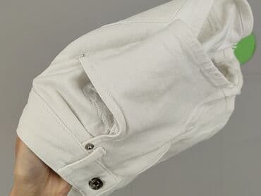 spodenki rozkloszowane skorzane: H&M, Szorty damskie, rozmiar M — 6