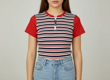 koszula z siatki: Women's blouse, size S — 1