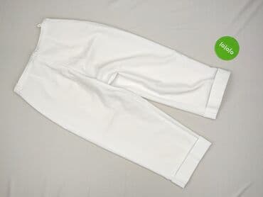 biale ubrania: Spodnie materiałowe damskie, rozmiar S — 4