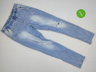 monki jeansy: Denim, Jeansy damskie, rozmiar S — 2