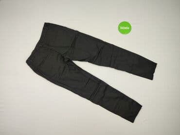 zara woskowane spodnie: H&M, Material trousers for women, size XS (EU 34) — 3