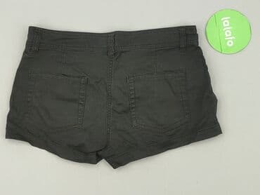 szorty jeansowe damskie szare: H&M, Szorty damskie, rozmiar L — 3