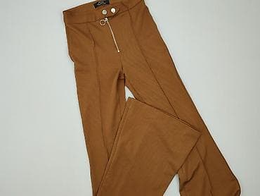 platformy bershka: Bershka, Spodnie materiałowe damskie, rozmiar XS — 1