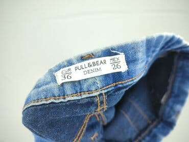 legginsy lateksowe z wysokim stanem: PULL&BEAR, Jeansy damskie, S — 4