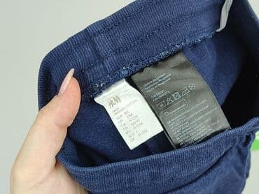 czarne rajstopy dla niemowlaka: Spodnie dresowe, H&M, 9-12 miesięcy, stan - Idealny — 4