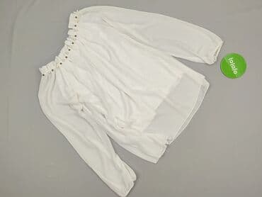 dluga biala koszula: Bluzka damska, rozmiar S — 2