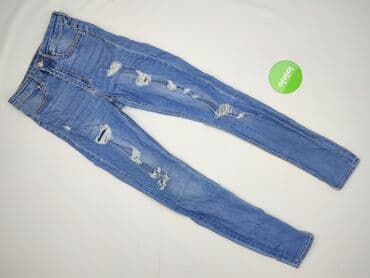 niebieska bluza h m: H&M Divided, Jeansy damskie, rozmiar S — 2