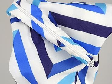 świat rysunek: Poszewka dekoracyjna na poduszkę z zamkiem – wzór zygzak w odcieniach — 4