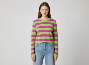 sinsay sweter w paski: Sinsay, Sweter damski, rozmiar M — 1