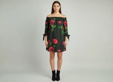 piękne czerwone sukienki na wesele: Quiz, Sukienka damska, rozmiar L — 6