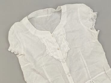 białe bluzki 3 4 rękaw: Bluzka damska, rozmiar 4XL — 1