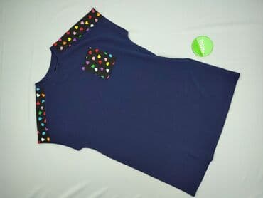 granatowa bluzka na ramiączkach: Sukienka damska, rozmiar 3XL — 2